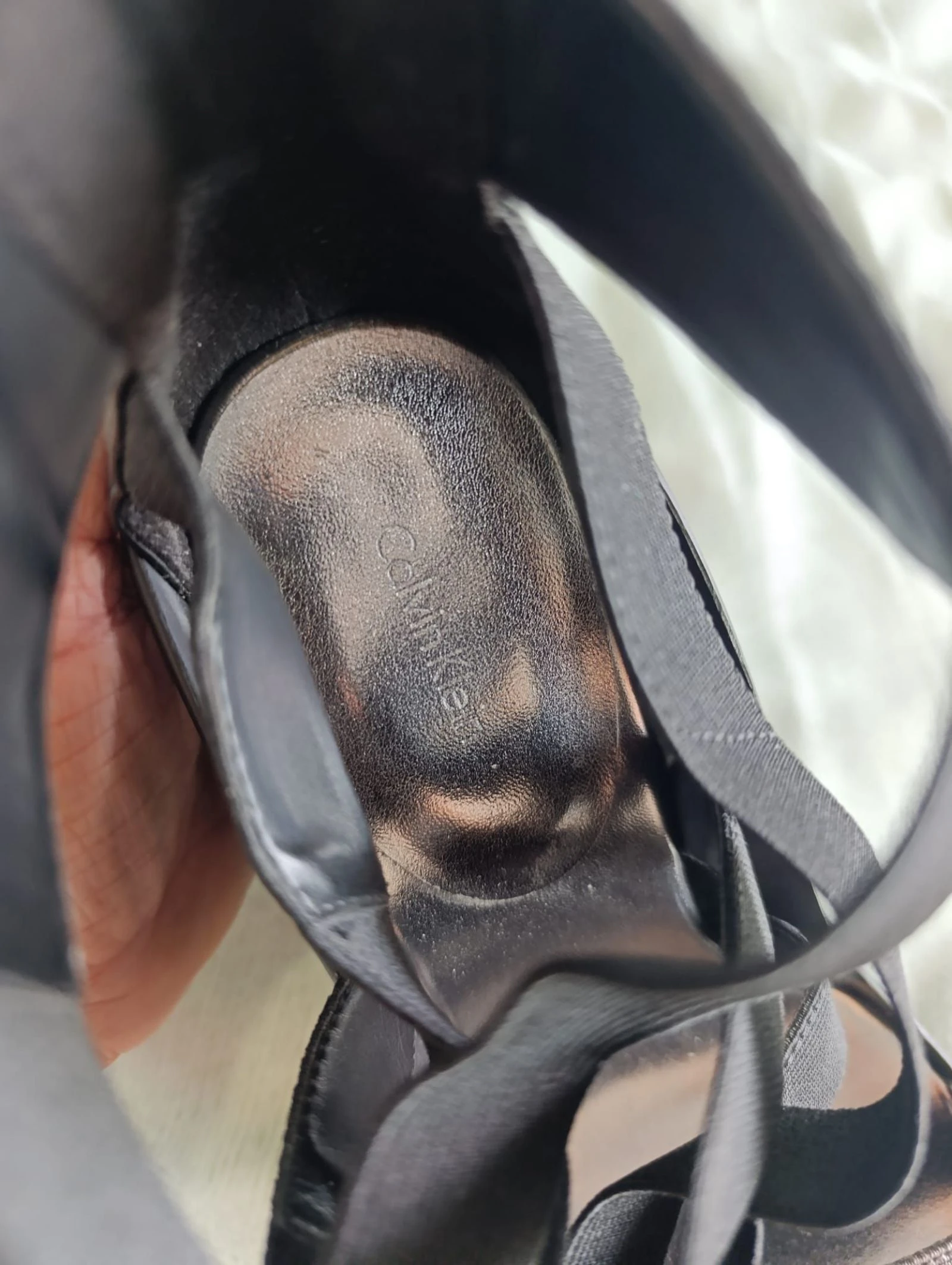 Sandalias Calvin Klein tiras cruzadas nr 38  – photo 17